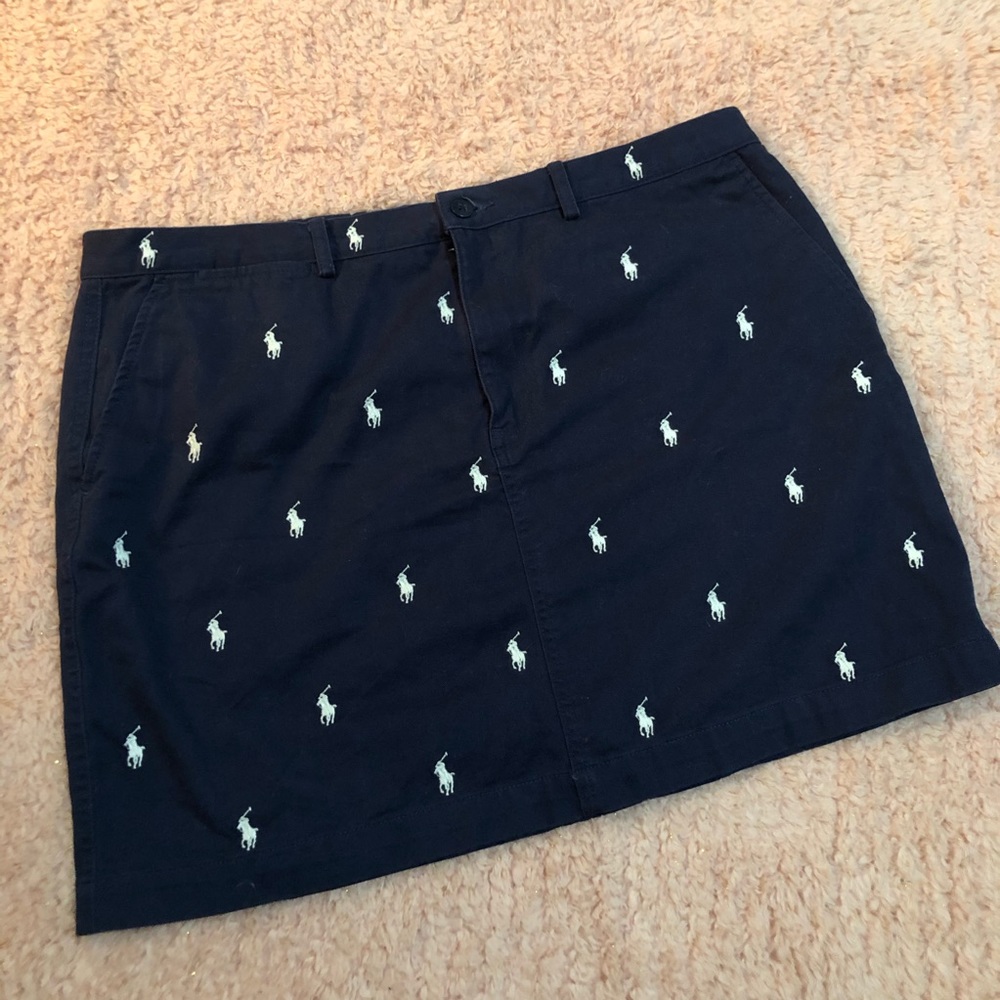 Ralph Lauren Sport Embroidered Skirt.